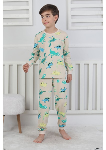 Stegosaurus Desenli Erkek Çocuk Pijama Takımı fiyatları