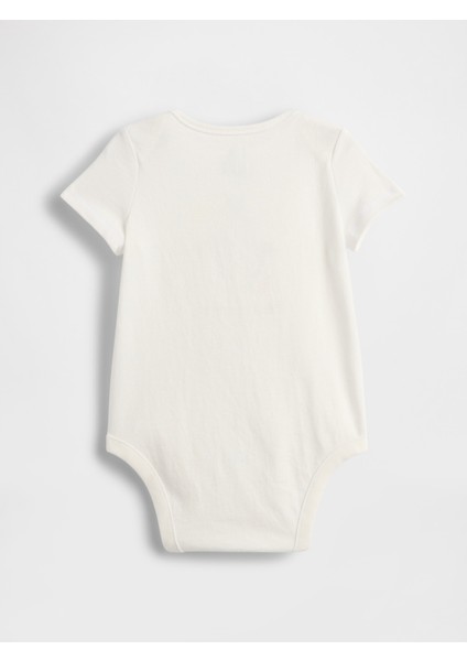 Bebek Kırık Beyaz Baby First Favorites Bodysuit modelleri