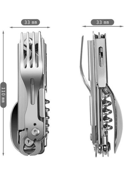 GHKS002 Multi Fonksiyonel Çatal Bıçak Kaşık Tirbüşon Set fiyatları