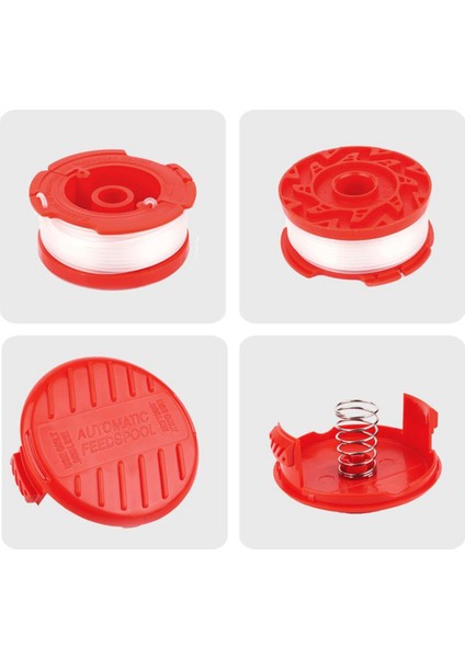 Kordon Kesme Misinası, 0.065 Inç, Makara, Naylon Kesme Başlığı Biçme Misinası Kesme Makarası CMZST065 CMZST120SC, 3 Adet (Yurt Dışından) fiyatları