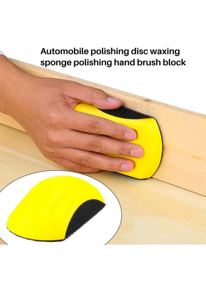 5 Inç El Zımpara Bloğu Kanca ve Halka Zımpara Kağıdı El Pedi Cila Pedi Aşındırıcı Aletler (Yurt Dışından) fiyatları