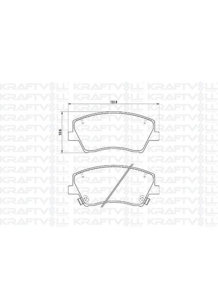 07010101 On Fren Balatası Hyundaı Elantra 2011> Elantra 2016> I30 2011> Kıa Optıma 2012> Cerato 2015> Ceed 12>
