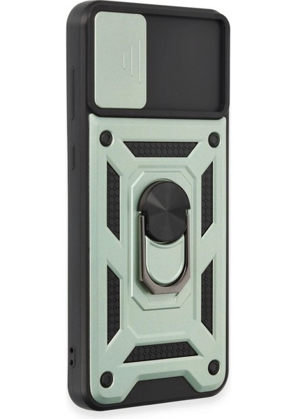 Samsung Galaxy A04E Kılıf Pars Lens Yüzüklü Silikon - Yeşil - CPT105119-9555 fiyatları