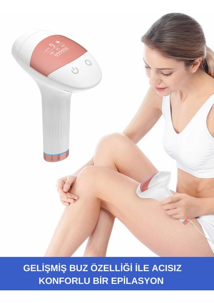 Xmia Ipl Lazer Epilasyon Cihazı 999.999 Atım 9 Kademe Ultra Güçlü