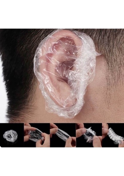 Su Geçirmez Kulak Örtüleri 100 Adet, Duş ve Su Aktiviteleri Için Güvenli Koruma