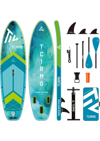 Wave Blue Şişme Stand-Up Paddle Board