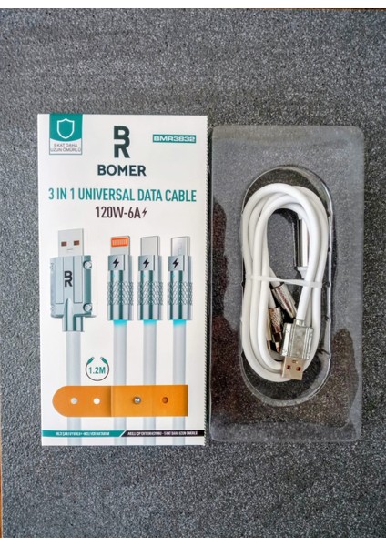 3 In 1 Universal Date Cable 120W-6A modelleri