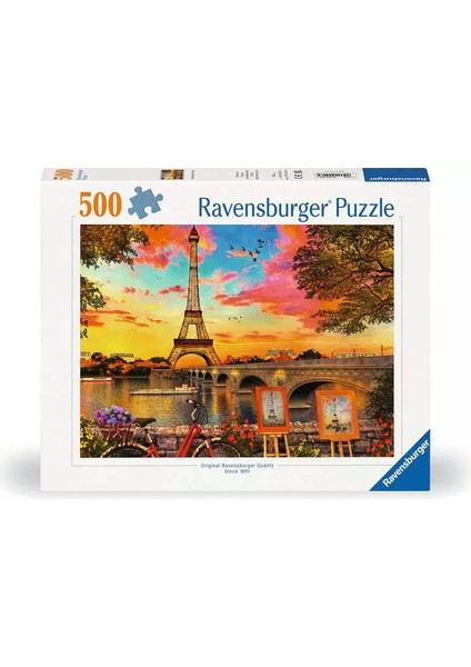 500 Parça Puzzle Paris'te Akşam
