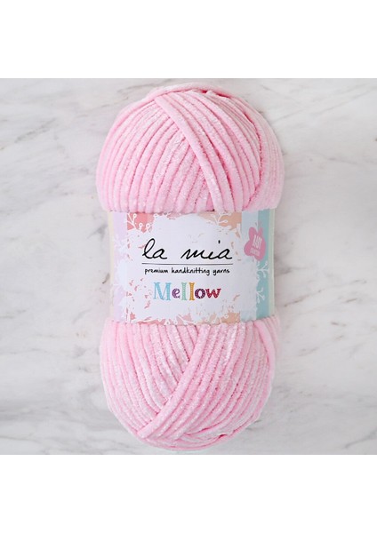 Mellow Pembe El Örgü Ipi - 904 - 34153