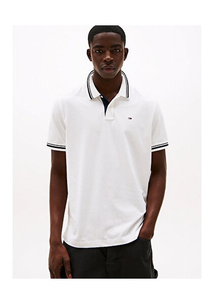 Erkek Beyaz S/s Polo