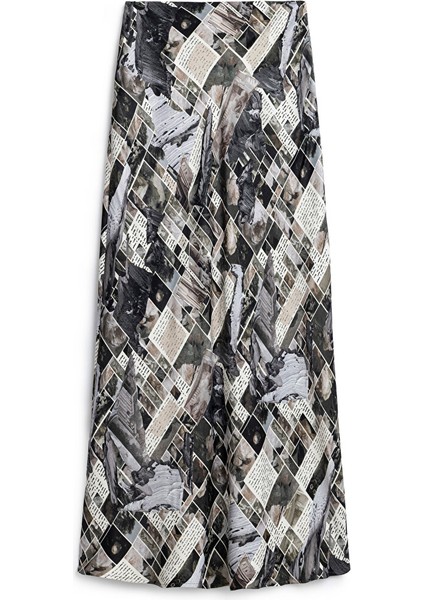 Görsel Baskılı Viskoz Etek TW6250004068036 indirimleri