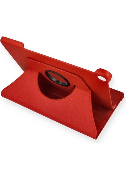 Lenovo Tab M10 TB328FU Kılıf 360 Tablet Deri Kılıf - Kırmızı - CPT105151-4629