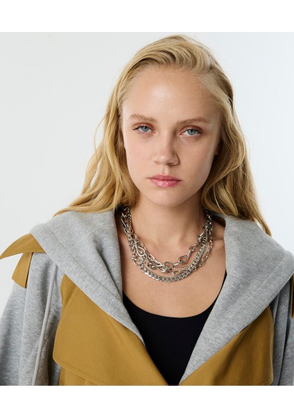 Çift Parça Görünüm Trençkot TW6250011015003 modelleri