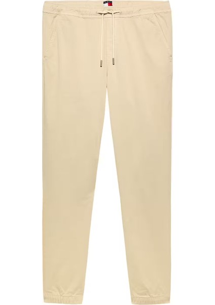 Erkek Slim Fit Austin Esnek Jogger Pantolon - Bej