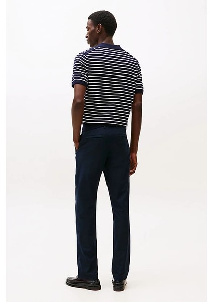 Erkek Regular Fit Düz Kesim Chino Pantolon - Lacivert modelleri