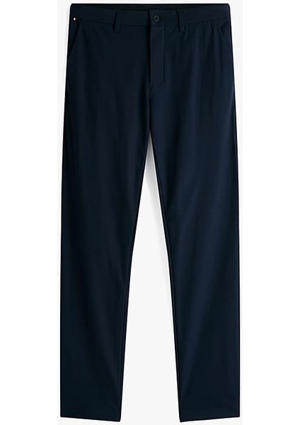 Erkek Regular Fit Düz Kesim Chino Pantolon - Lacivert indirimleri