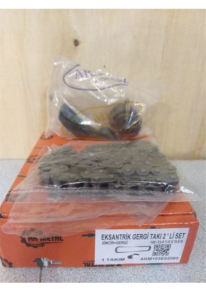 103E02060 - Eksantrik Gergi Seti R12 1.4 2 Dişli+Zincir