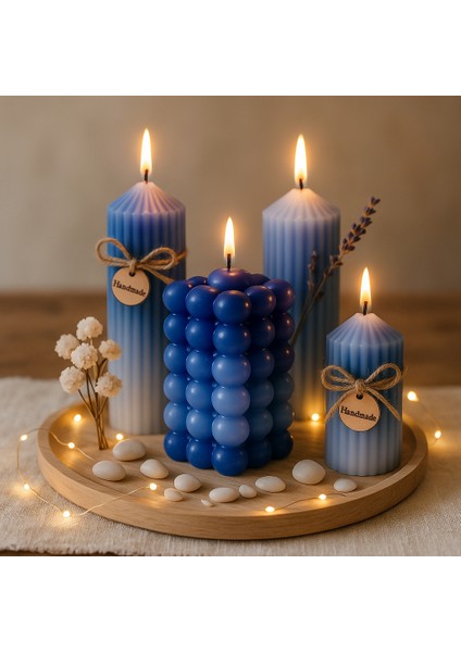 Dekoratif Mum Seti