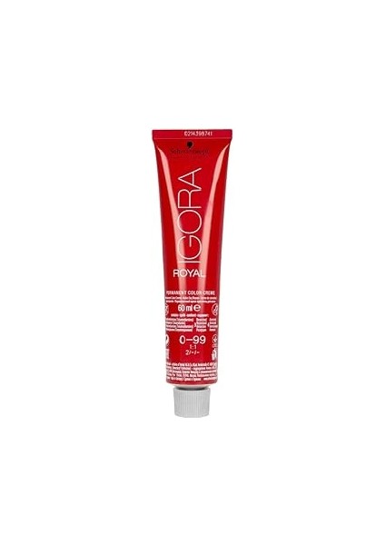 Igora Royal Saç Boyası Konsantre Renkler 60ML-NO - 0.99 Viyole Yoğunlaştırcı