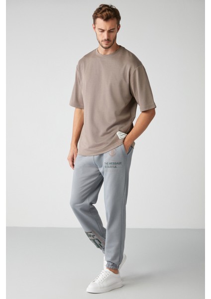 Teo Regular Relaxed Gri Eşofman Altı modelleri
