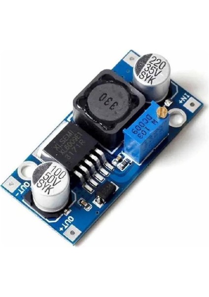 XL6009 - 4A - Ayarlanabilir Step Up Boost Voltaj Regülatör Kartı