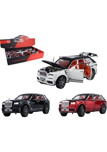 Bfs ZHD-B2408 -Vardem Çek Bırak Işıklı ve Sesli Kapıları Açılan Mrs Polis Araba 1:24 fırsatları