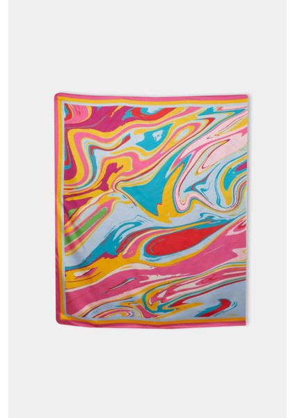 Kadın Renkli Uzun Pareo