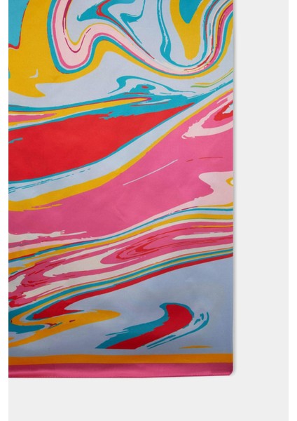 Kadın Renkli Uzun Pareo