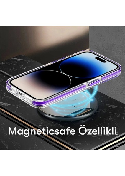 iPhone 14 Pro Bella Magsafe Kapak - Turuncu fırsatları