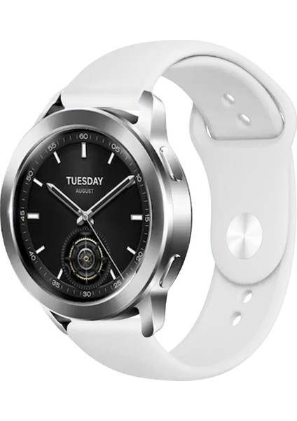 Xiaomi Watch S1 S2 S3 Akıllı Saat ile Uyumlu Yumuşak Dokulu Silikon Kordon Kayış