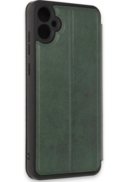 Samsung Galaxy A05 Kılıf Flip Cover - Koyu Yeşil - CPT104505-1444 fiyatları