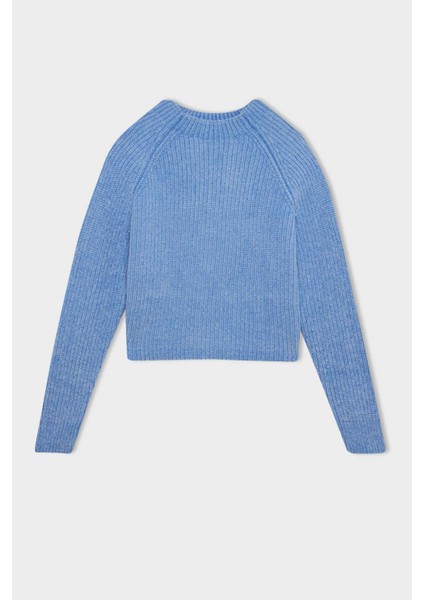 Regular Fit Yarım Balıkçı Yaka Triko Kazak C6234AX24CW