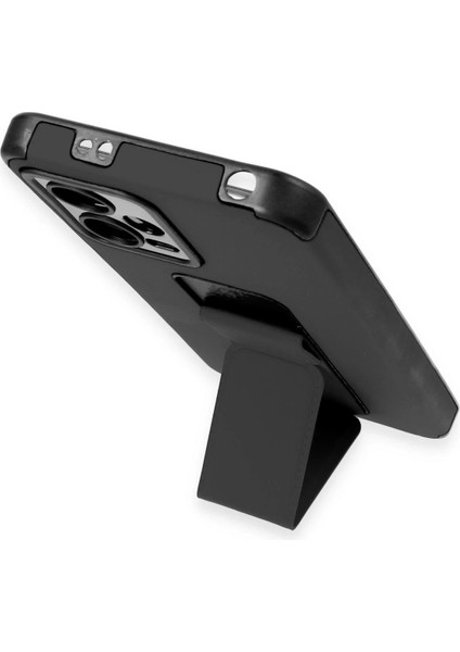 Xiaomi Poco X5 5g Kılıf Mega Standlı Silikon - Siyah - CPT108556-9107 fırsatları