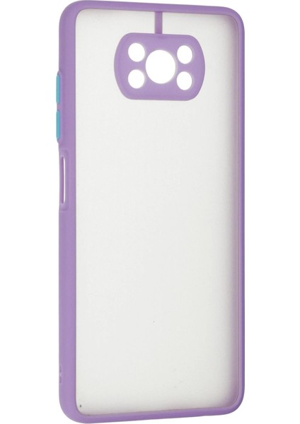 Xiaomi Pocophone X3 Kılıf Montreal Silikon Kapak - Mor - CPT104833-4683 modelleri