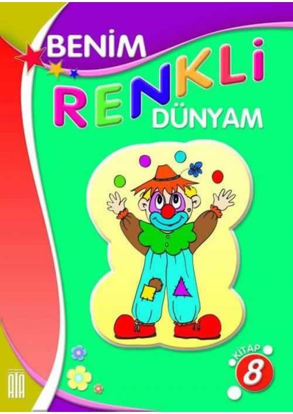 Benim Renkli Dünyam (İnce Boyama 10'lu Kitap) fırsatları