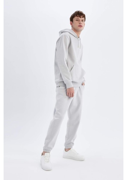 Regular Fit Eşofman Altı Cepli Beli Bağcıklı Lastikli Paça B6155AX24AU