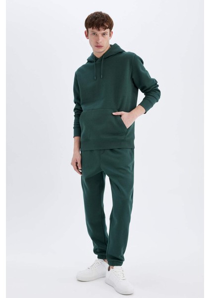 Regular Fit Eşofman Altı Cepli Beli Bağcıklı Lastikli Paça B6155AX24AU