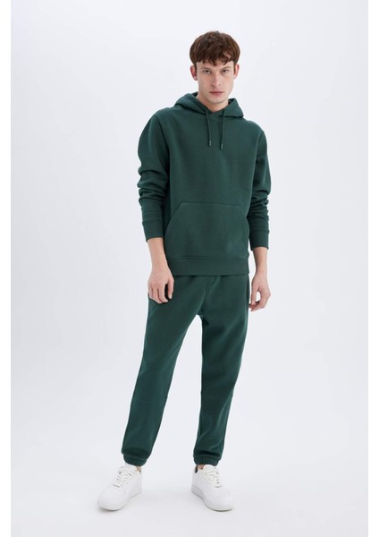 Regular Fit Eşofman Altı Cepli Beli Bağcıklı Lastikli Paça B6155AX24AU