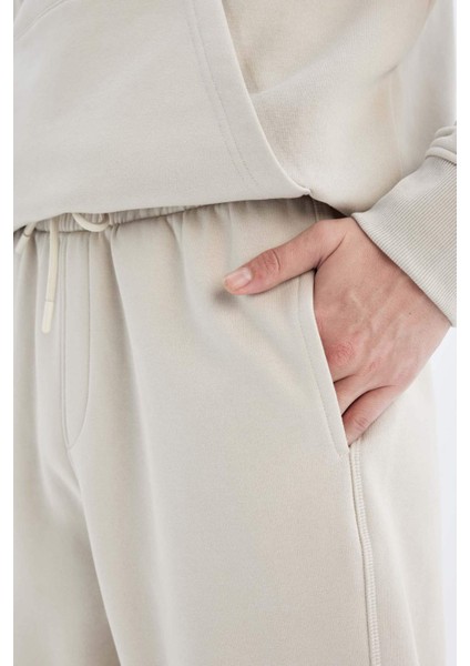 Regular Fit Eşofman Altı Cepli Beli Bağcıklı Lastikli Paça B6155AX24AU