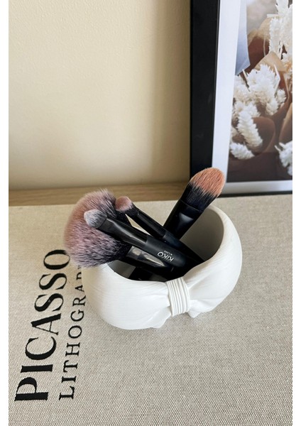 Fiyonk Formunda Dekoratif Fırçalık/vazo/organizer modelleri