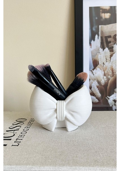 Fiyonk Formunda Dekoratif Fırçalık/vazo/organizer fırsatları