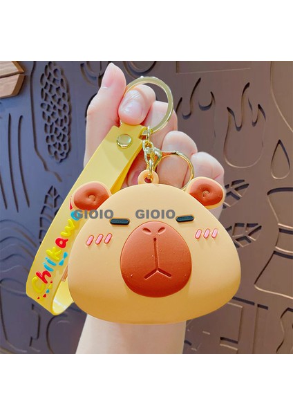 Yeni Maca Kek Ejderha Anahtarlık Sevimli Yaratıcı Zarif Sırt Çantası Aksesuarları Kız Arkadaş Küçük Hediye Anahtarlık (Yurt Dışından)