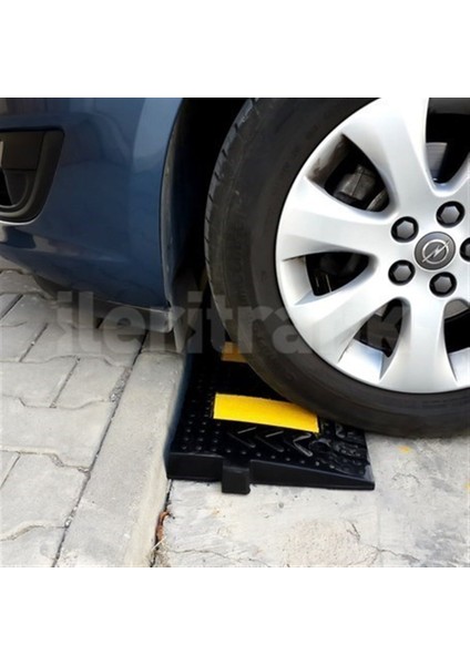 Kauçuk Rampa Set, Otopark Rampası, Kaldırım Rampası 30 x 50 x 4.5 cm 8 Metre indirimleri