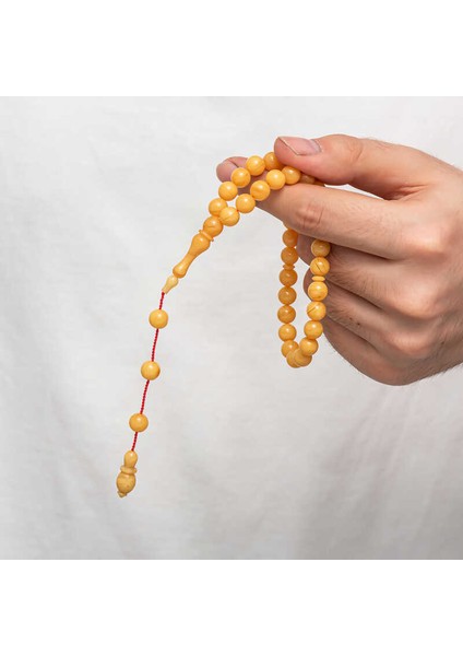 Yuvarlak Sıkma Kehribar Tesbih fırsatları