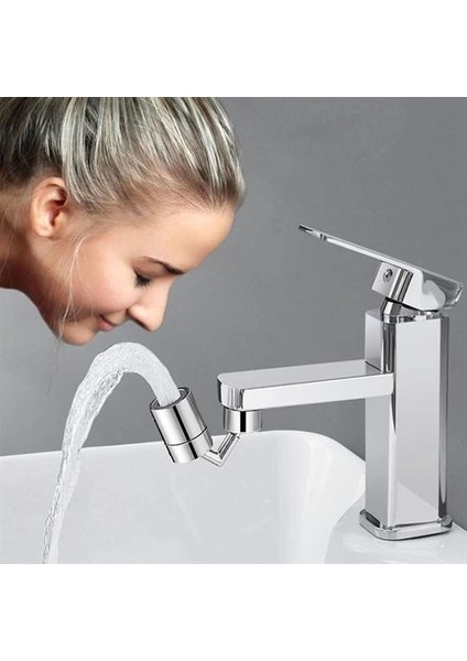 Bfs 720 Derece Dönebilen 4 Filtreli Tüm Musluk Tipleri Ile Uyumlu Montaj Aparatlı Musluk Başlık