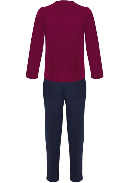 Imaj 8400 Bordo Renk 4 Lü Erkek Pijama Takımı fırsatları