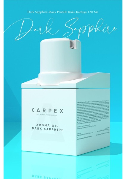 Dark Sapphire Maxx PRO600 Koku Kartuşu 120 ml