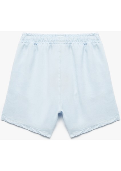 Beli Bağcıklı Cep Detaylı Basic Şort fiyatları