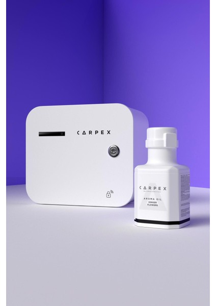 A1 Eco-X Geniş Alan Koku Makinesi ve Ginger Flowers A1 Koku Kartuşu 200 ML Seti