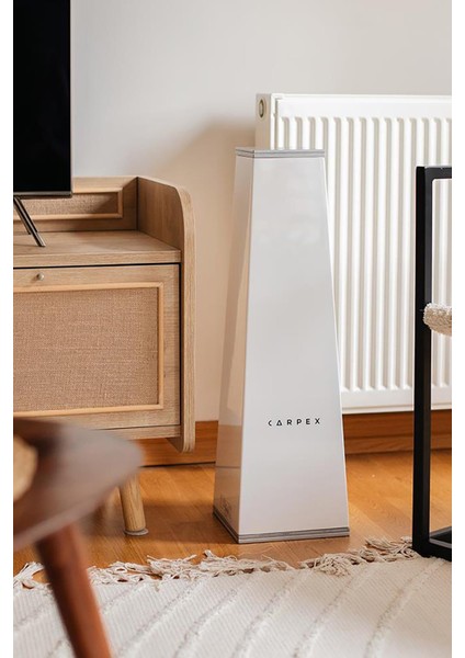 Auramax Pro 1200L Geniş Alan Koku Makinesi Beyaz ve Dark Sapphire Auramax Koku Kartuşu 250 ML Seti modelleri